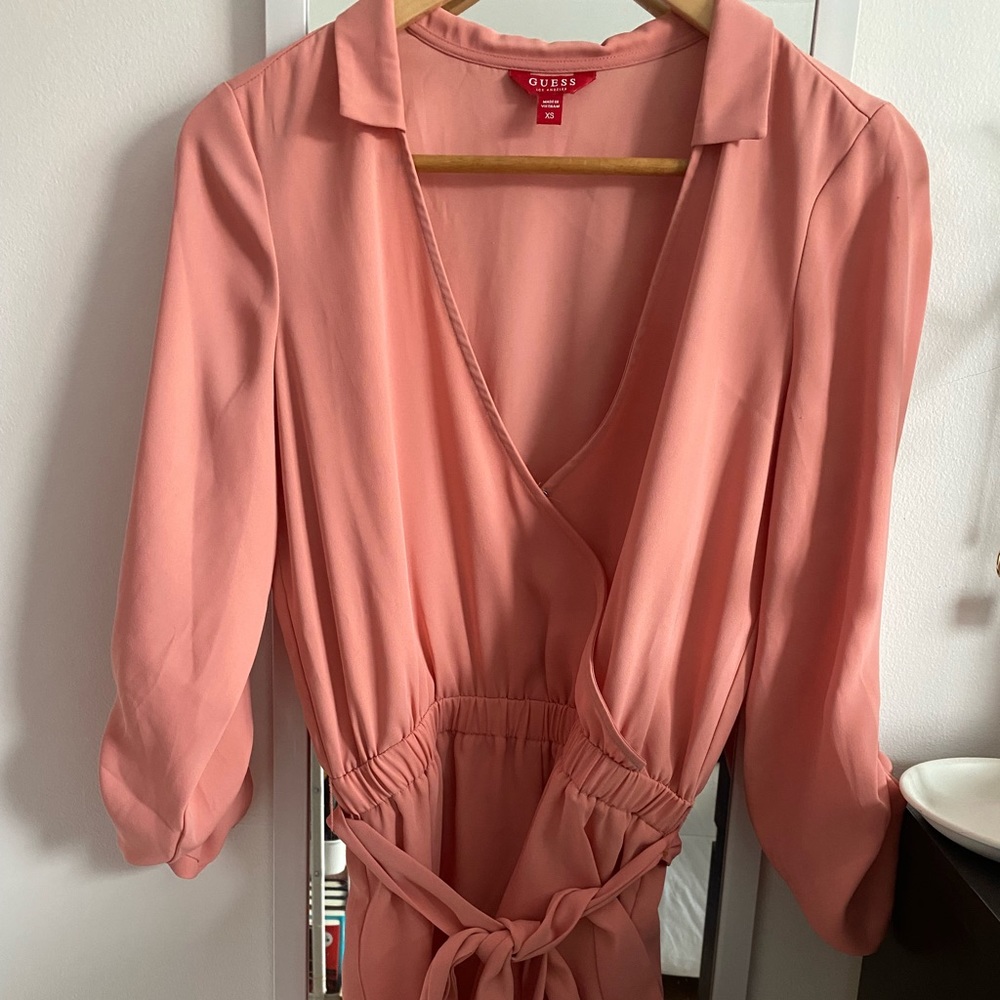 Mini pink rompers